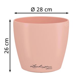 Produktbild für Übertopf Lechuza-DECO 28, magnolie, Ø 28 x 26 cm