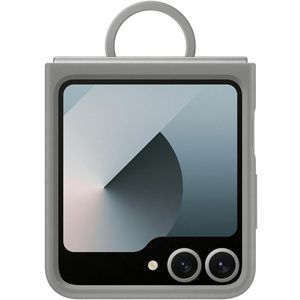 Produktbild für Handyhülle Samsung Silicone Case mit Ring EF-PF741, grau