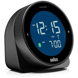 Produktbild für Wecker Braun BC24B DCF schwarz, digital