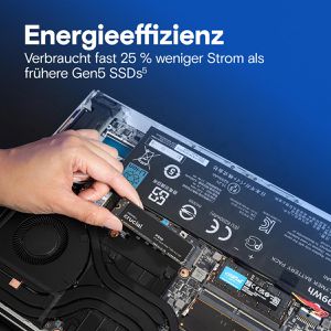 Produktbild für Festplatte Crucial T510, CT1000P510SSD8