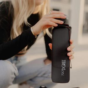 Produktbild für Trinkflasche 720DGREE uberBottle Onyx Black
