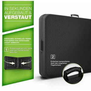 Produktbild für Klapptisch tillvex TVGTR02, aus Kunststoff