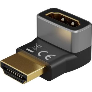 HDMI-Adapter Goobay 72009, 90 Grad gewinkelt, nach oben