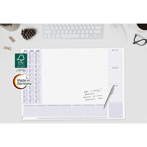 Produktbild für Schreibunterlage Sigel H7355, Lilac, weiß / lila