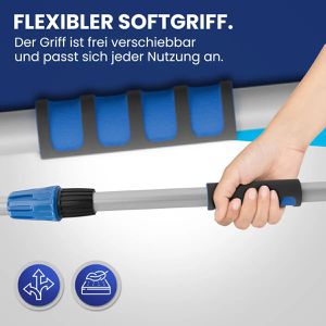 Produktbild für Waschbürste NTG Autowaschbürste Teleskop 3 m, HWZ.8301