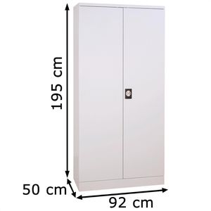 Produktbild für Aktenschrank G-Office FLC.195/N, aus Metall