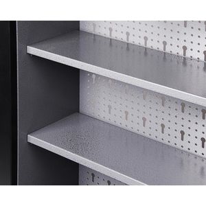 Produktbild für Werkzeugschrank Ondis24 4409, aus Metall, grau / schwarz