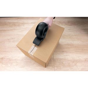 Produktbild für Packbandabroller Helit H6380095 the bagel, schwarz