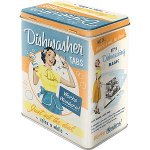 Produktbild für Vorratsdose Nostalgic-Art Dishwasher Tabs L