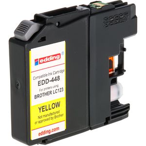 Produktbild für Tinte Edding EDD-448 für Brother LC-123Y