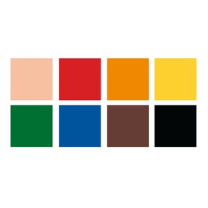 Produktbild für Filzstifte Stabilo Trio Scribbi 368/8-01