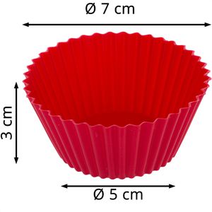 Produktbild für Muffinförmchen Westmark 3014226 wiederverwendbar, aus Silikon