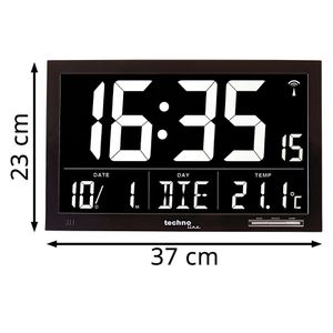 Produktbild für Wanduhr Technoline WS 8007, Kunststoff, digital, Funkuhr