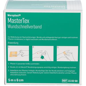 Produktbild für Pflaster Wero MasterTex Wundschnellverband 1 Rolle