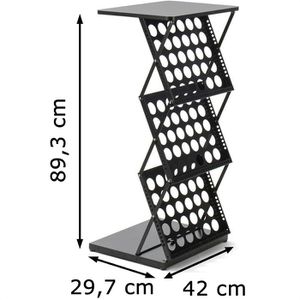 Produktbild für Prospekthalter Update-Displays Stehpult, schwarz