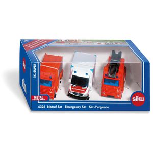 Produktbild für Fahrzeug siku 6326 Notruf Set