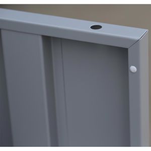 Produktbild für Schließfachschrank ClassiX X-520524, rot