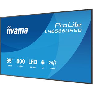 Produktbild für Digital-Signage Iiyama ProLite LH6566UHSB-B1AG, 65 Zoll