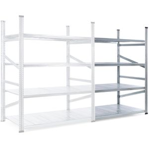 Anbauregal GEWE 818A4R, 4 Metallböden