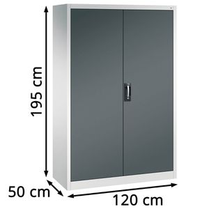 Produktbild für Werkzeugschrank CP-Möbel 08931-3511 aus Metall, grau/anthrazit