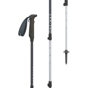 Produktbild für Nordic-Walking-Stöcke One-Way MT AL 2, je 295 g