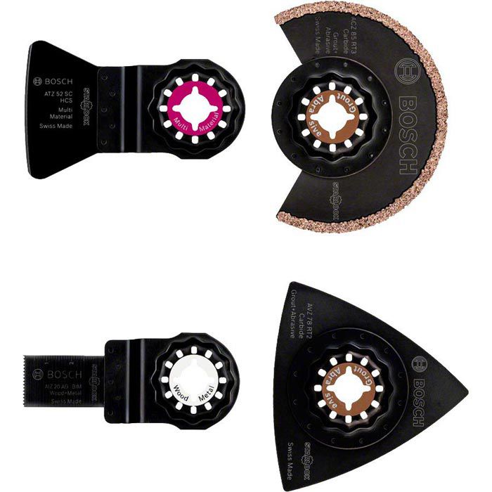 53-tlg. Starlock Schleifblatt Set - Multitool Zubehör Für Verschiedene Materialien