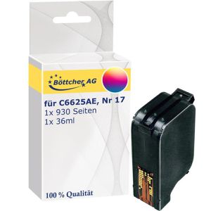 Tinte Böttcher-AG für HP 17, C6625AE