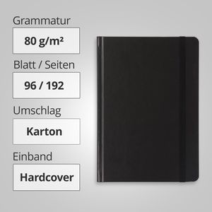 Produktbild für Notizbuch Geiger Easy-Book Comfort, Karton Hardcover