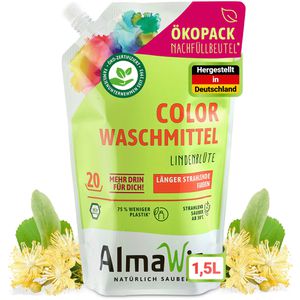 Waschmittel AlmaWin Colorwaschmittel Lindenblüten