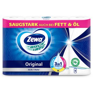 Küchenrolle Zewa Wisch & Weg Original, 2-lagig