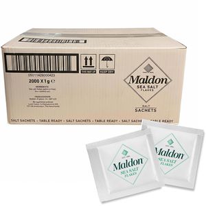 Salz Maldon Sea Salt Flakes-Sachets, 2 kg