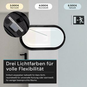 Produktbild für Kellerlampe Luxula LX300236, IP54 Spritzwasserschutz