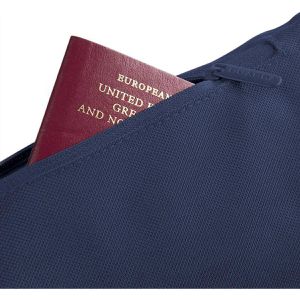 Produktbild für Bauchtasche Quadra QD12, aus Polyester, blau