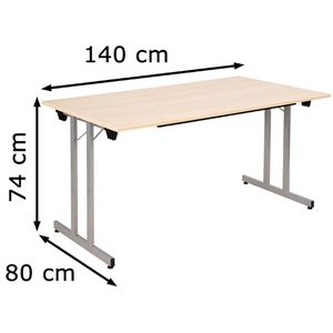 Produktbild für Klapptisch Sodematub TPMU148EA, aus Holz