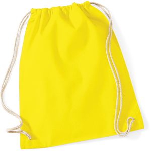 Produktbild für Turnbeutel Westford-Mill W110 Cotton Gymsac, yellow