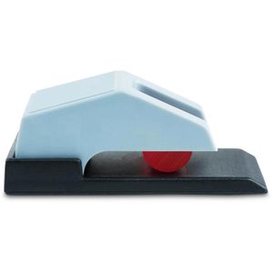 Produktbild für Planhalter-Rollenclips Maul Hebel 6241084, grau