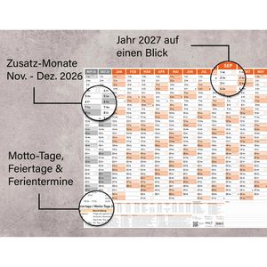 Produktbild für Plakatkalender RNK 2917/27, Jahr 2027