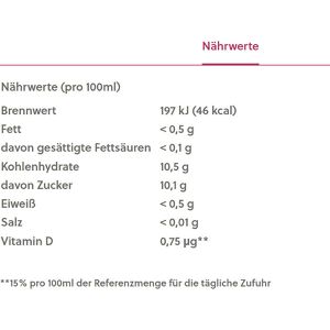 Produktbild für Saft albi your sun + Vitamin D, ohne Zuckerzusatz
