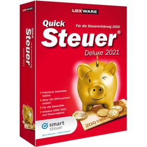 Finanzsoftware Lexware QuickSteuer Deluxe 2021