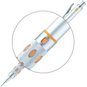 Produktbild für Druckbleistift Pentel GraphGear 1000, silber, Edelstahl