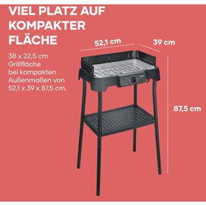 Produktbild für Elektrogrill Severin PG8594, 2000 Watt