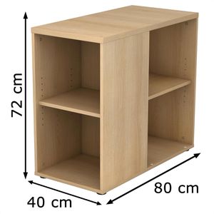 Produktbild für Standcontainer Hammerbacher Basic, eiche