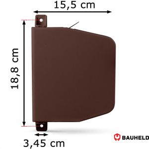 Produktbild für Gurtwickler Bauheld mit Lochabstand 188mm
