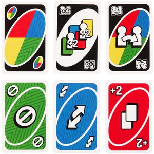 Produktbild für Kartenspiel Mattel HXT58, Uno Teams