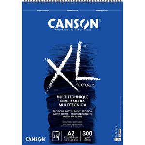 Produktbild für Aquarellpapier Canson XL Mix Media Block, A2