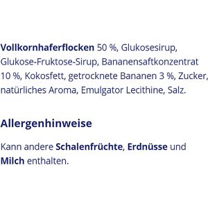 Produktbild für Müsliriegel Corny Haferkraft Banane