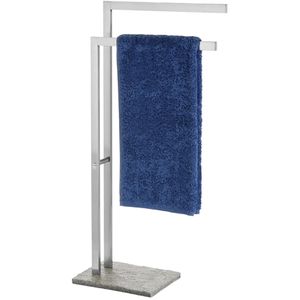 Produktbild für Handtuchhalter Wenko Granit 20603100, silber