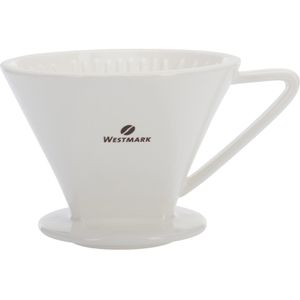 Westmark Kaffeefilter Brasilia 24472260, Größe 2, Porzellan weiß, Handfilter
