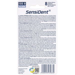 Produktbild für Interdentalbürsten SensiDent Premium Pink, ISO-Größe 0