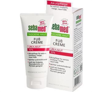 Fußcreme sebamed Urea Akut 10%, feuchtigkeitsspendend